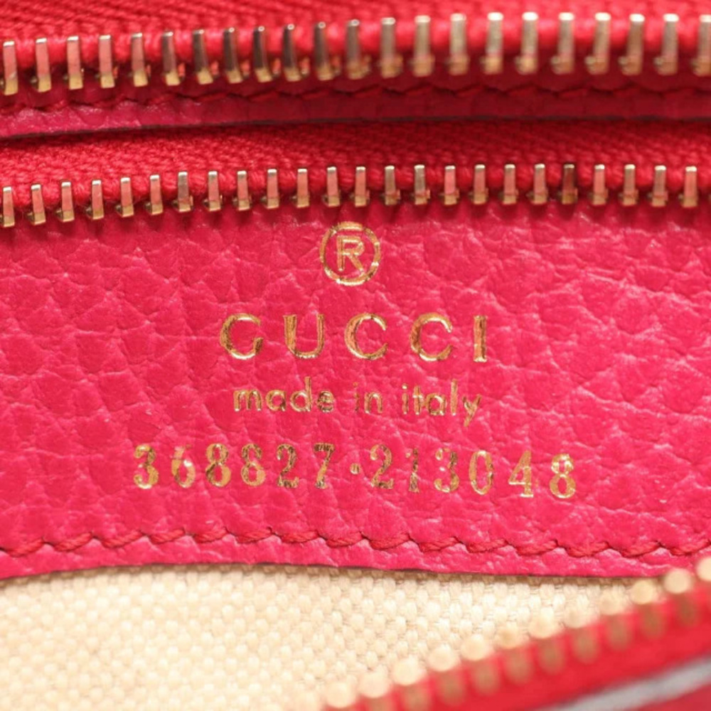 Gucci Leather Pink Handbag Swing - Picture 4 of 10